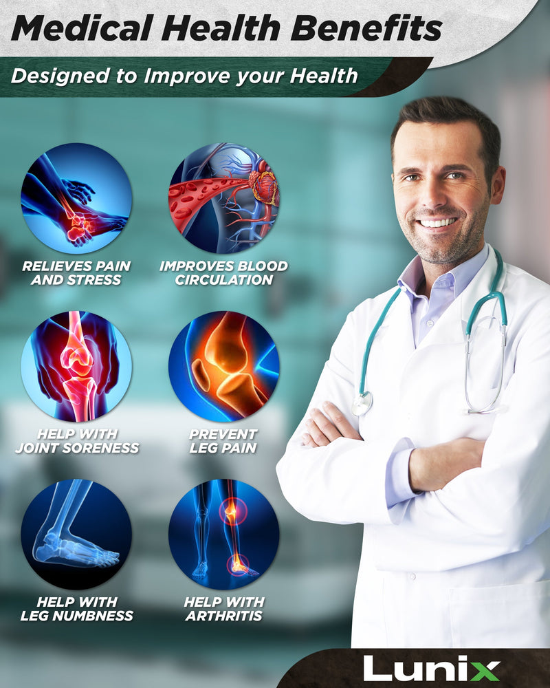 Load image into Gallery viewer, Lunix - LX10 FULL LEG COMPRESSION MASSAGER, WITH HOT/COLD PACK GREEN
