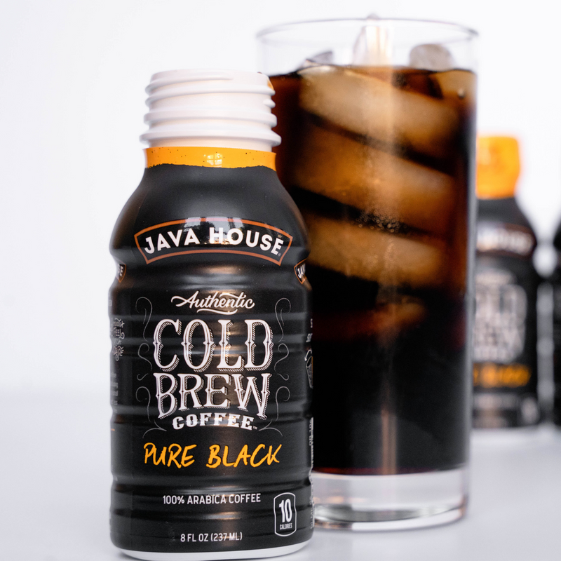 Load image into Gallery viewer, Java House - Cold Brew 8oz Bottles - Pure Black
