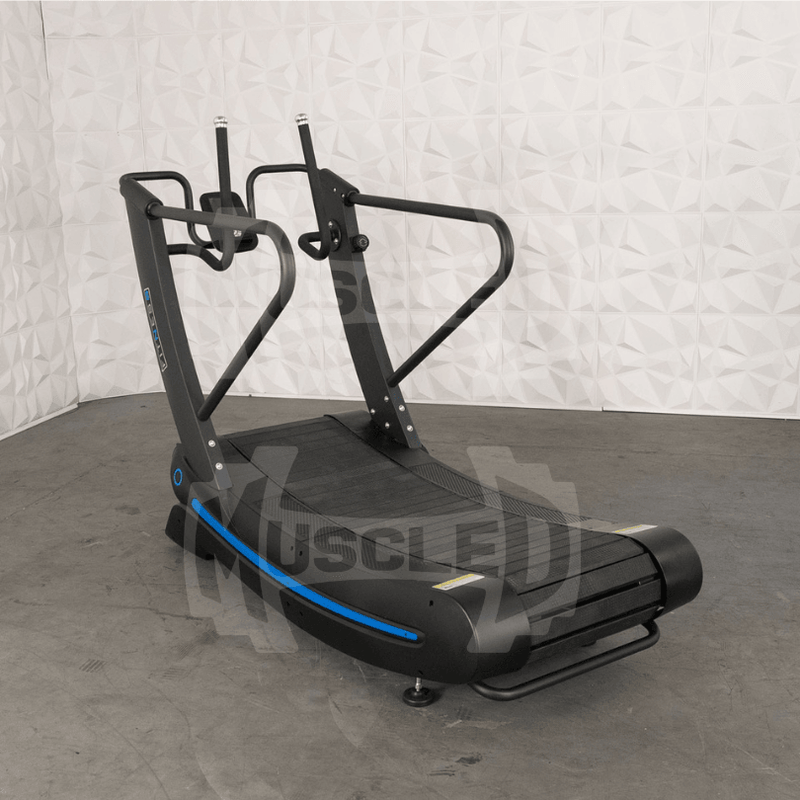 Load image into Gallery viewer, Muscle D Fitness - Commercial Self Powered Curve Treadmill - Standalone
