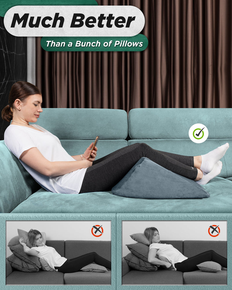 Load image into Gallery viewer, LX14 1pc Wedge Knee Pillow
