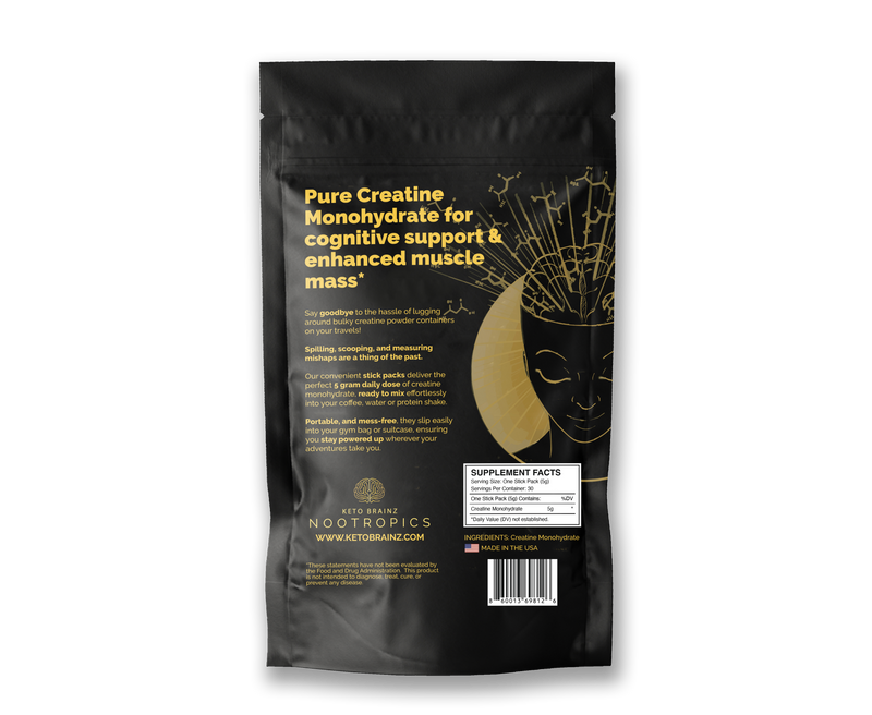 Load image into Gallery viewer, Keto Brainz Nootropics - Keto Brainz Nootropic Creatine Travel Packs Pre-Order
