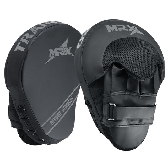MRX - Boxing Hook & Jab Pads MMA Focus Punching Mitts Training kickboxing