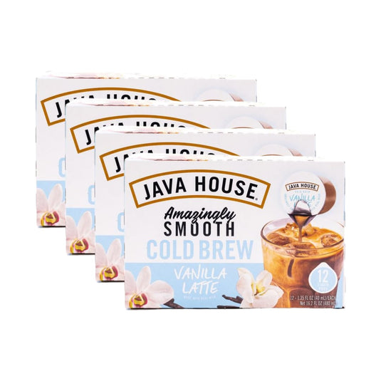 Java House - Latte Cold Brew Coffee Pods French Vanilla