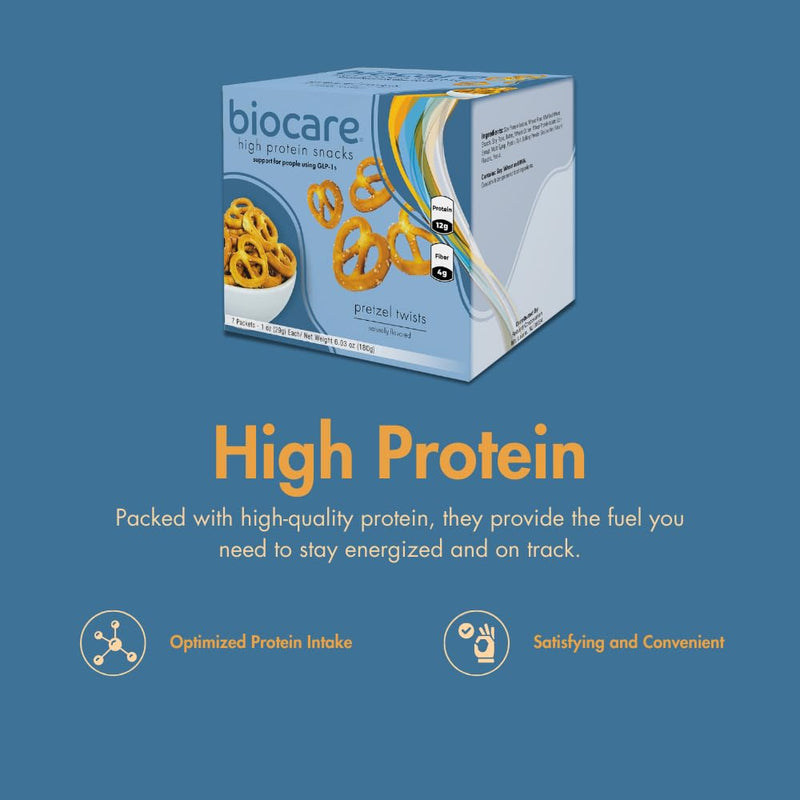 Load image into Gallery viewer, Biocare - High Protein Pretzel Twists - Protein Supplements
