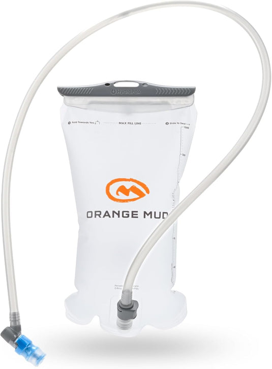 Orange Mud - HydraPak Bladder 1.5L Elite with Quick Disconnect and Blaster Valve - Hydration Bladder