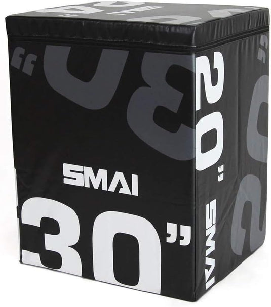 SMAI - Plyometric Box - Wod Pro Foam Covered - Boxing Gloves