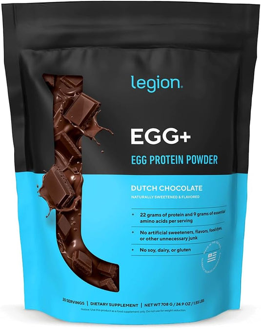 Legion Athletics - Egg White Protein Powder - Animal Protein