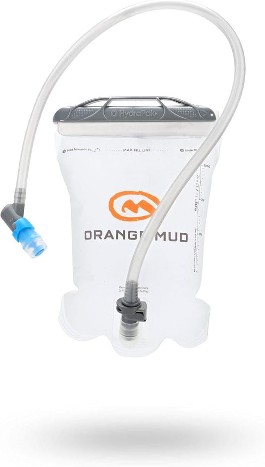 Orange Mud - HydraPak Bladder 3L Elite with Quick Disconnect and Blaster Valve - Hydration Bladder