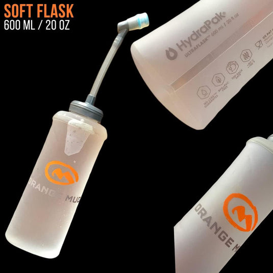Orange Mud - UltraFlask 600ml Soft Flask (20 oz)
