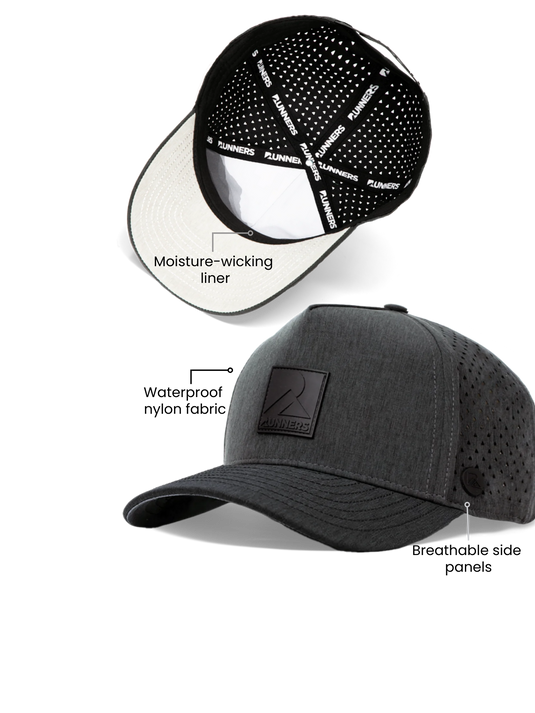 Runner's Athletics - Vintage Grey Performance Hat