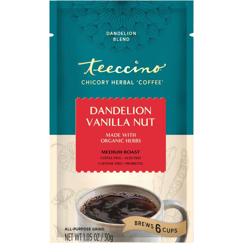 Load image into Gallery viewer, Teeccino - Dandelion Vanilla Nut Herbal Coffee

