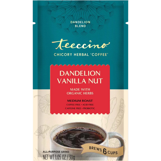 Teeccino - Dandelion Vanilla Nut Herbal Coffee