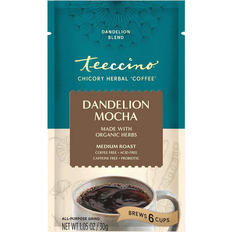 Load image into Gallery viewer, Teeccino - Dandelion Mocha Herbal Coffee
