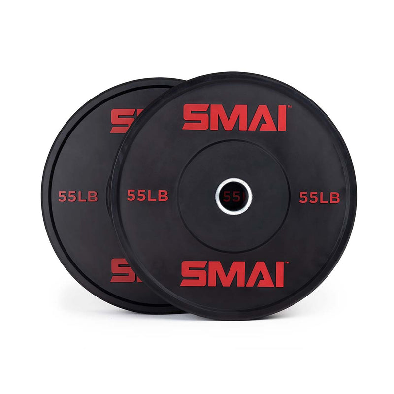Load image into Gallery viewer, SMAI - Hd Bumper Plates (Pair) - 55lb
