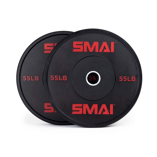 SMAI - Hd Bumper Plates (Pair) - 55lb