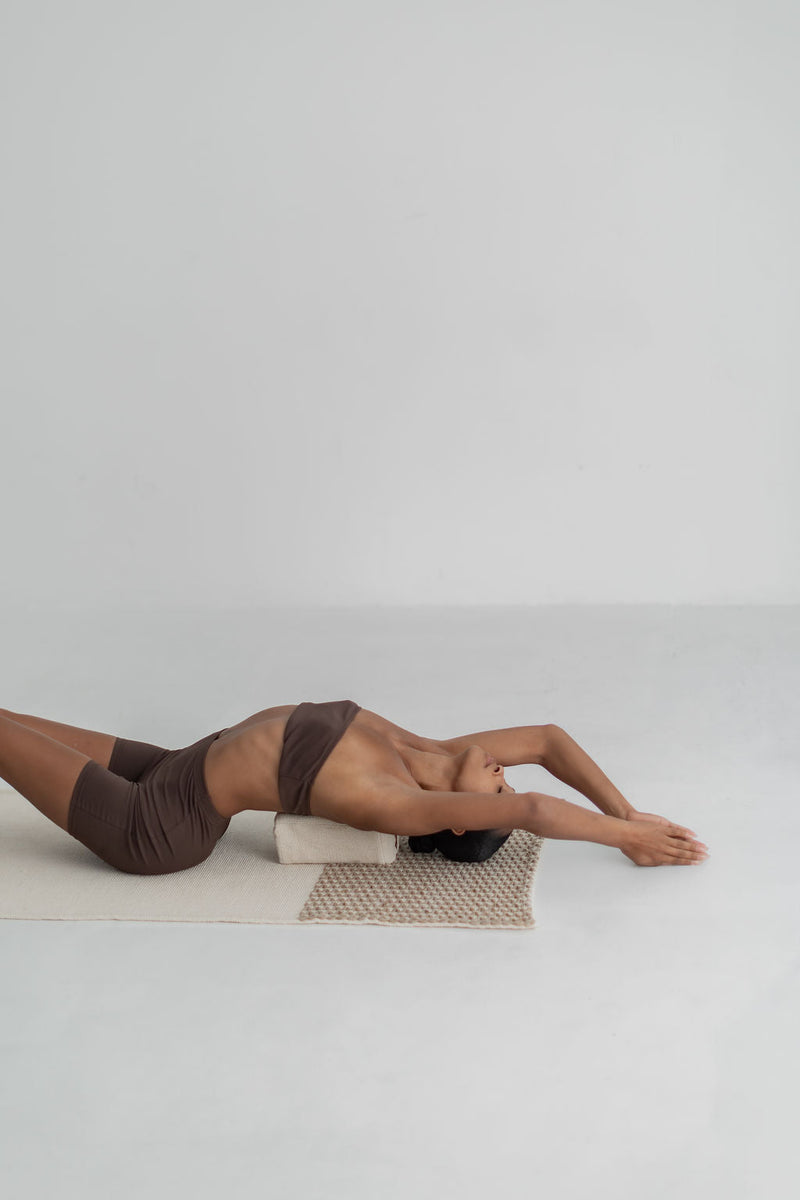 Load image into Gallery viewer, Yoga Block - Naturally Dyed Organic Cotton
