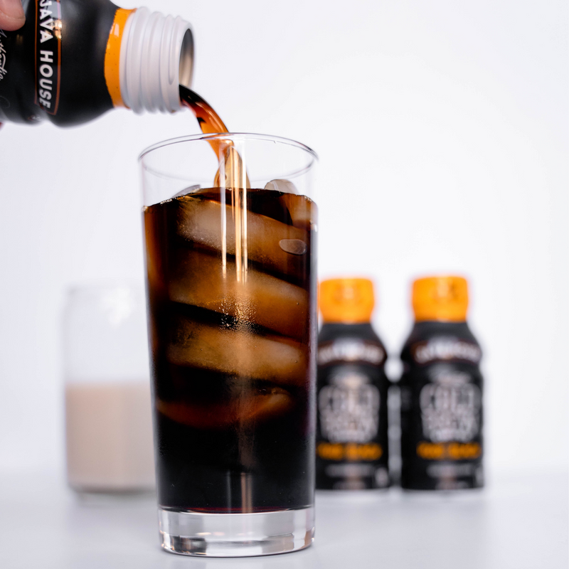 Load image into Gallery viewer, Java House - Cold Brew 8oz Bottles - Pure Black
