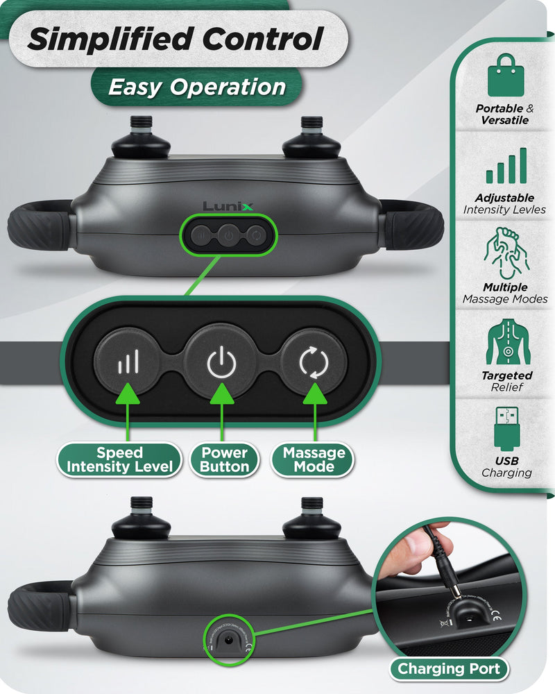 Load image into Gallery viewer, LX26 DEEP TISSUE 2-HEAD MASSAGER
