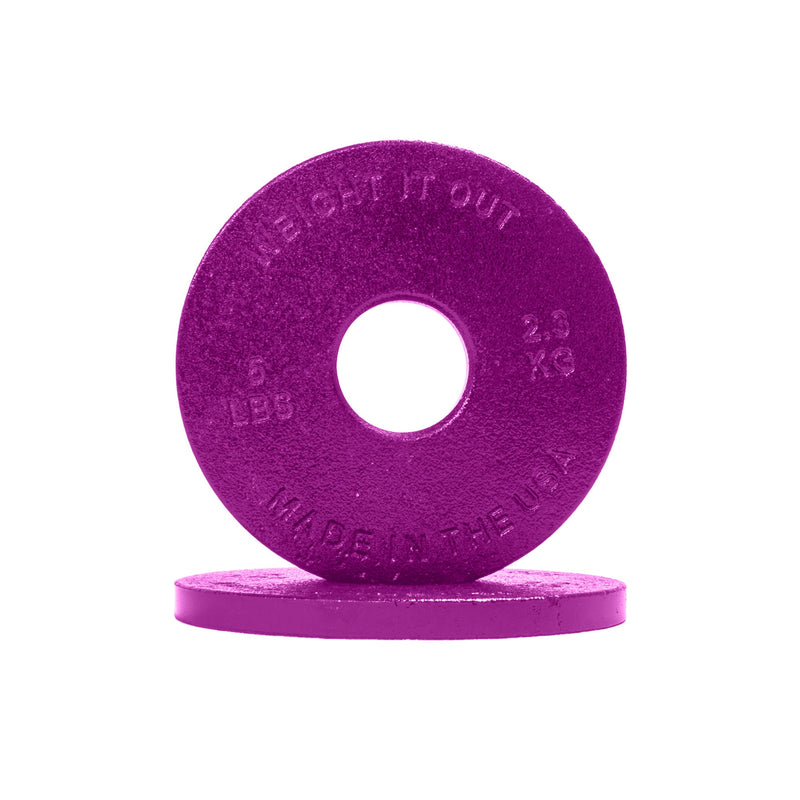 Load image into Gallery viewer, Weight It Out - Standard 1-inch Center Hole Cast Iron Weight Plate Pairs
