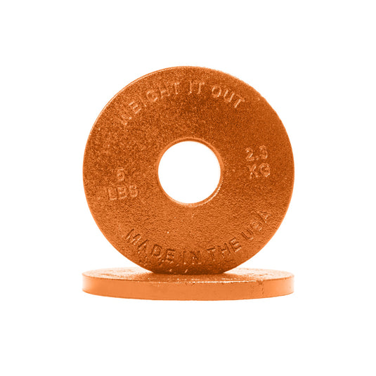 Weight It Out - Cast Iron Machined Weight Plate Pairs