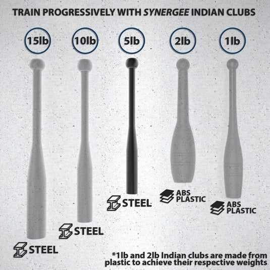 Synergee - Synergee Indian Clubs