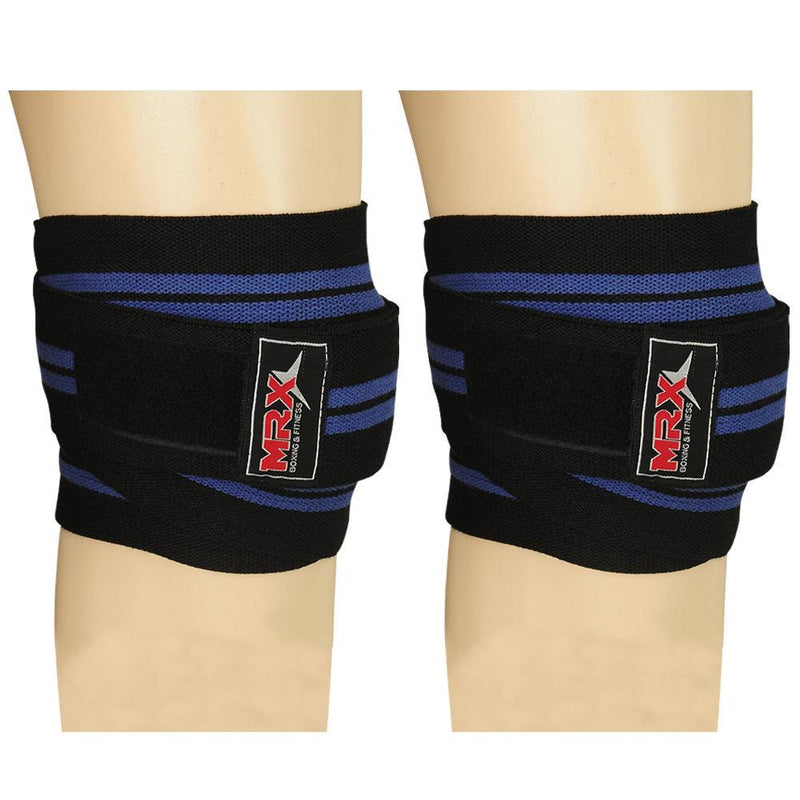 Load image into Gallery viewer, MRX - Weight Lifting Knee Wraps Bodybuilding Gym Workout Lifting Wrap - Braces &amp; Supports
