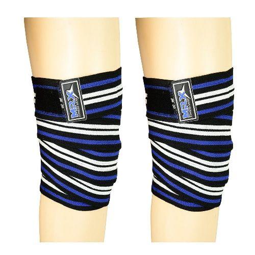 Load image into Gallery viewer, MRX - Weightlifting Knee Wraps Pro Quality Gym Workout Lifting Wrap - Braces &amp; Supports
