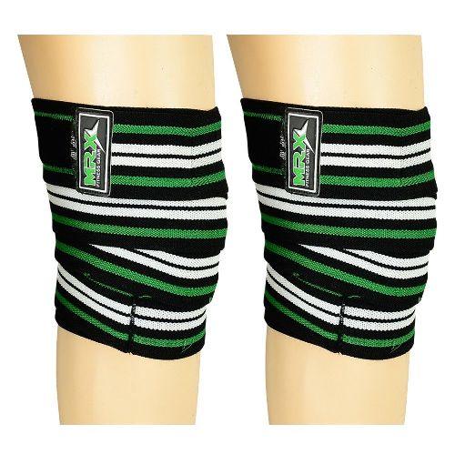Load image into Gallery viewer, MRX - Weightlifting Knee Wraps Pro Quality Gym Workout Lifting Wrap - Braces &amp; Supports
