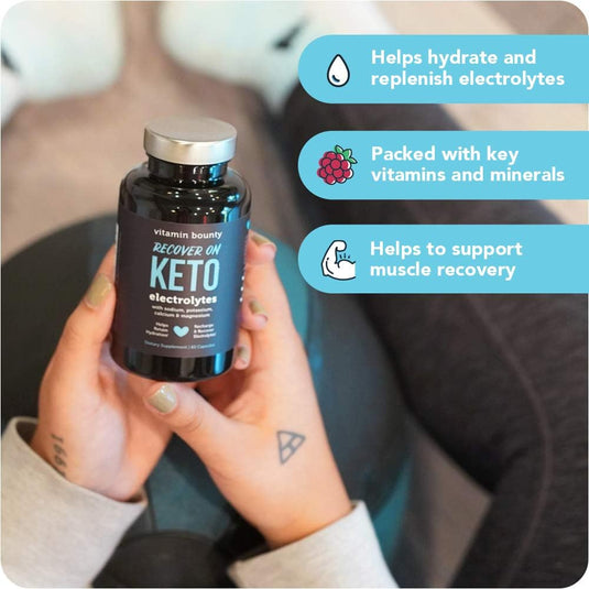 Vitamin Bounty - Recover On Keto Electrolyte Capsules - Electrolytes