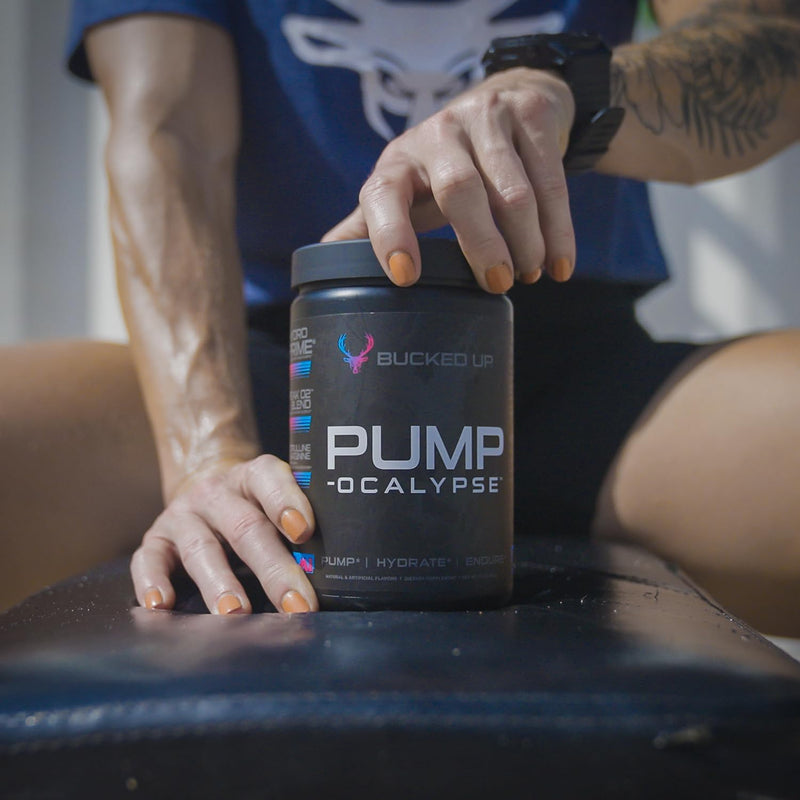 Load image into Gallery viewer, Bucked Up - PUMP-OCALYPSE - Pre-Workout
