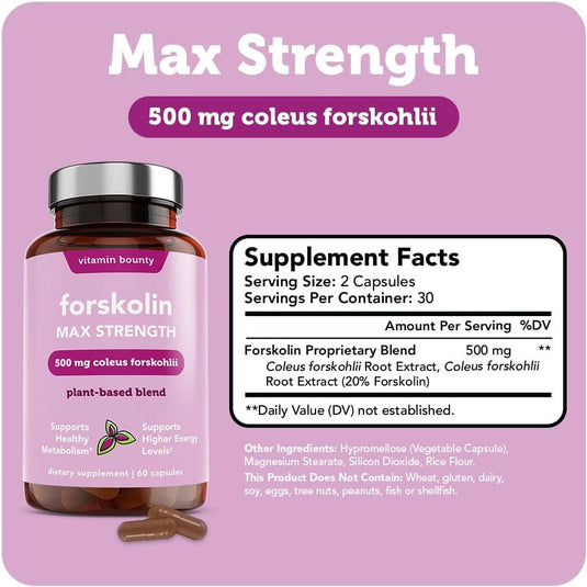 Vitamin Bounty - Forskolin Max Strength