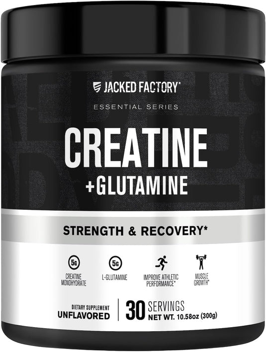 Jacked Factory - Creatine + Glutamine