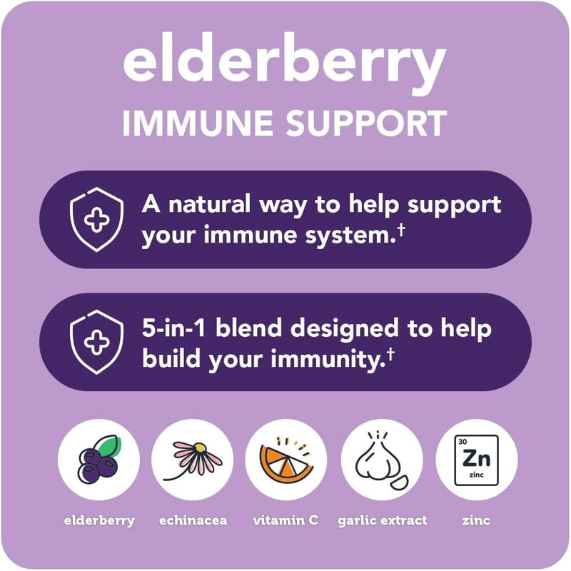 Load image into Gallery viewer, Vitamin Bounty - Elderberry Immune Support - Vitamins &amp; Supplements
