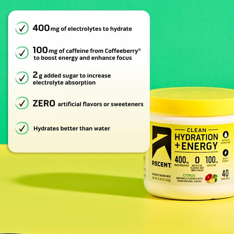 Load image into Gallery viewer, Ascent - Clean Hydration + Energy - Electrolytes
