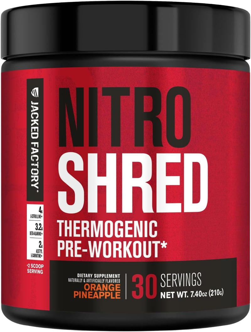 Load image into Gallery viewer, Jacked Factory - Nitrosurge Shred Pre-Workout and Fat-Burner
