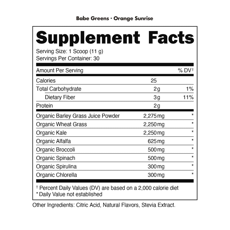 Load image into Gallery viewer, Babe - Organic Greens
