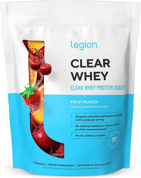 Legion Athletics - Clear Whey Protein Isolate Powder