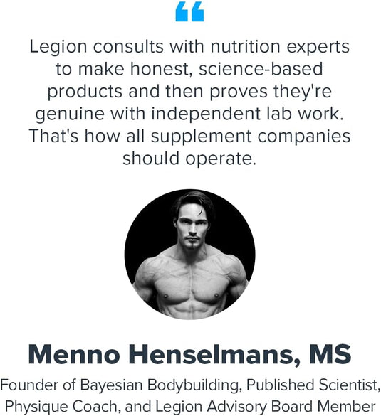 Legion Athletics - Peak L-Theanine + Caffeine - Nootropic