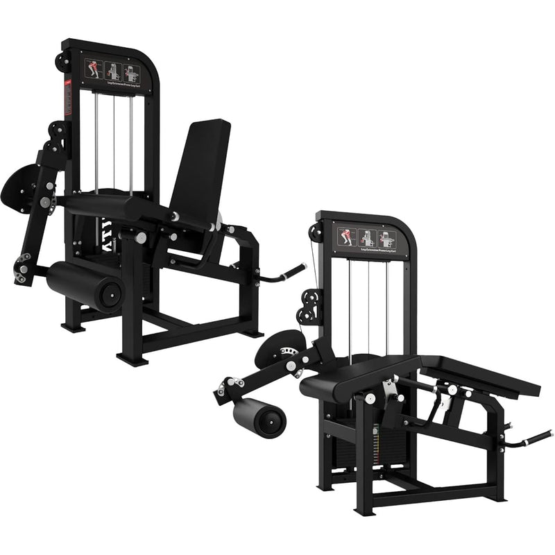 Load image into Gallery viewer, SFE - Commercial Leg Extension Prone Leg Curl Combo w/250lb weight stack (New)
