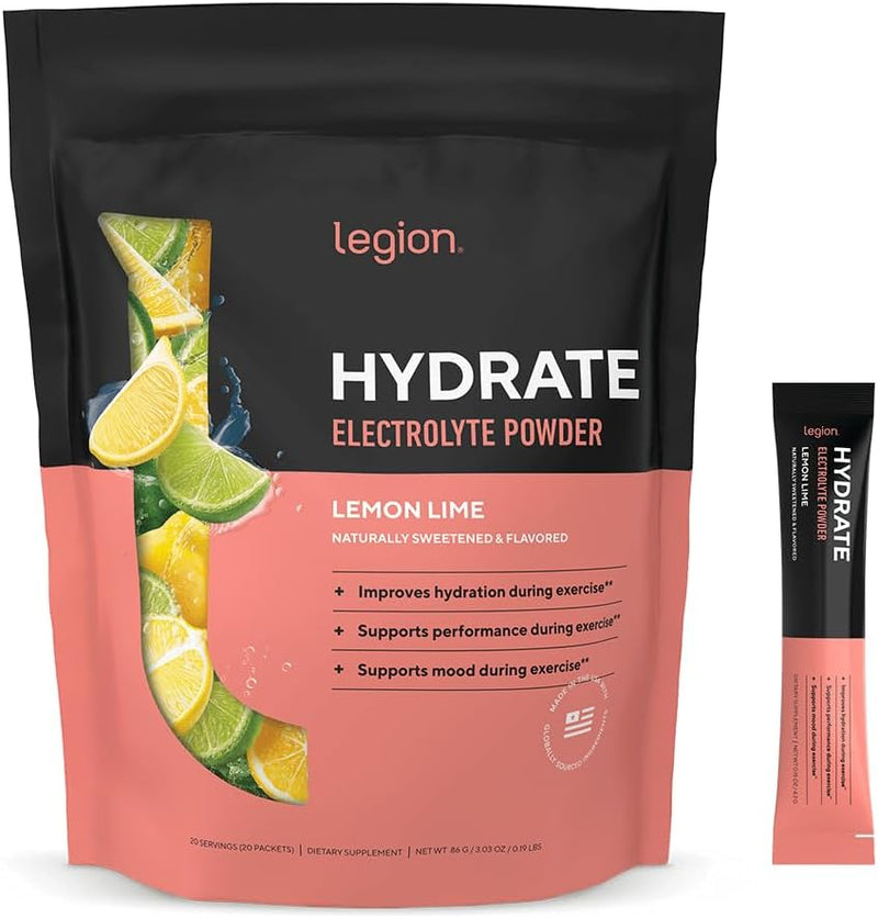 Load image into Gallery viewer, Legion Athletics - Hydrate Electrolytes - Lemon Lime
