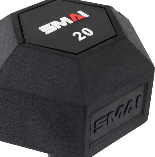 SMAI - Rubber Hex Dumbbells (Pair)