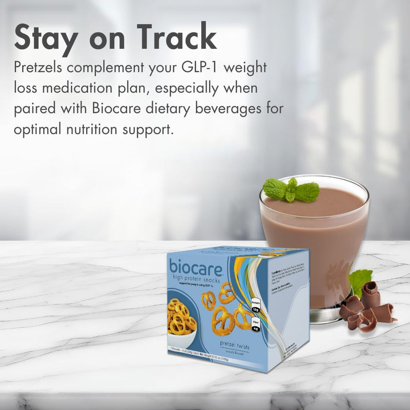 Load image into Gallery viewer, Biocare - High Protein Pretzel Twists - Protein Supplements

