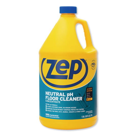 2xSavings - Zep Commercial Neutral Floor Cleaner, Fresh Scent, 1 gal Bottle