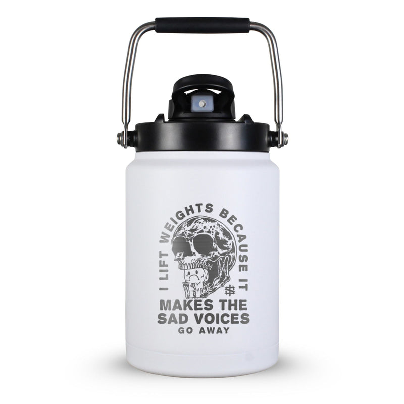 Load image into Gallery viewer, Ice Shaker - Custom Iron Sanctuary Half Gallon Jugs
