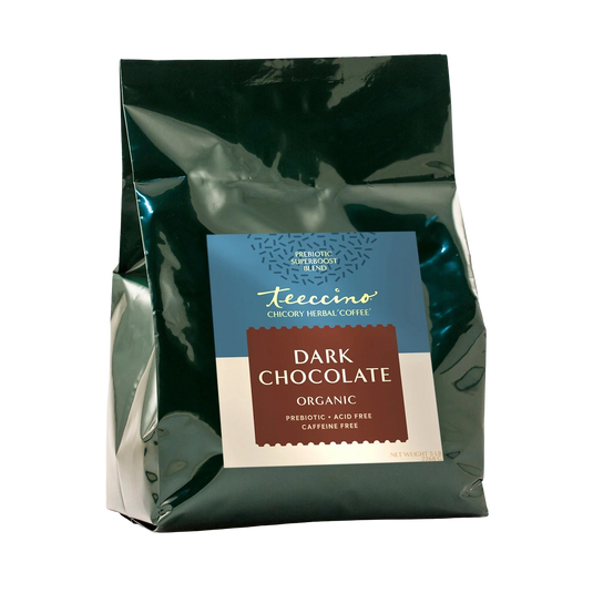 Teeccino - Dark Chocolate Prebiotic SuperBoost Herbal Coffee