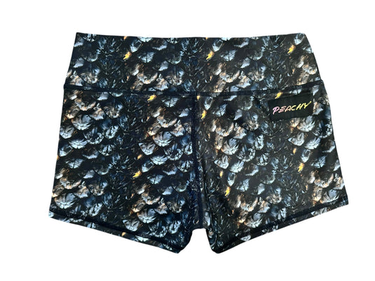 Peachy Athletic - Dark Dragon Shorts - Unicorn Collection