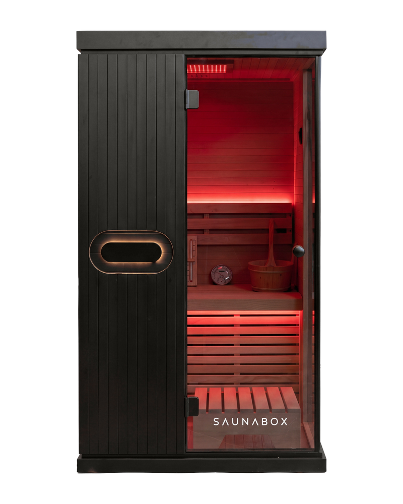 Load image into Gallery viewer, Saunabox - Forge 1-Person: Traditional Finnish Sauna