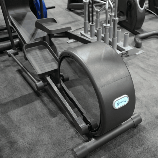 Muscle D Fitness - Commercial Elliptical Trainer - LED Screen - Cardio Machine - Standalone