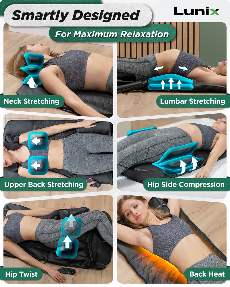 Load image into Gallery viewer, Lunix - LX27 Stretching Mat Massager
