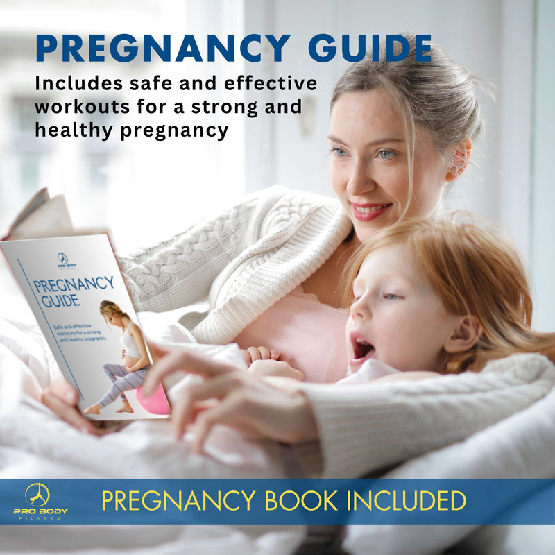Load image into Gallery viewer, ProBody Pilates - Pregnancy Ball for Maternity, Labor and Birth. Includes Pregnancy Guide. (Aqua)
